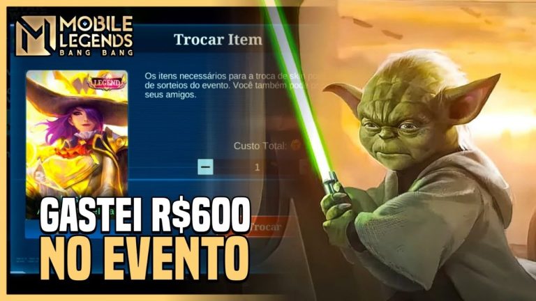 GASTEI 600 REAIS EM DIAMANTES NAS DUAS SKINS DO EVENTO | MLBB