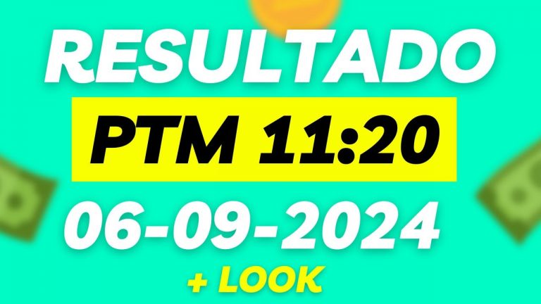 RESULTADO – Jogo do bicho ao vivo – PTM 06_09_2024