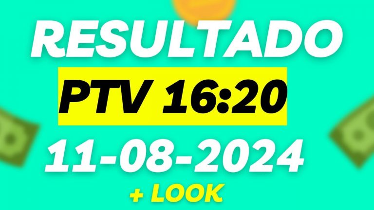 Resultado  jogo do bicho ao vivo ptv 11_08_2024