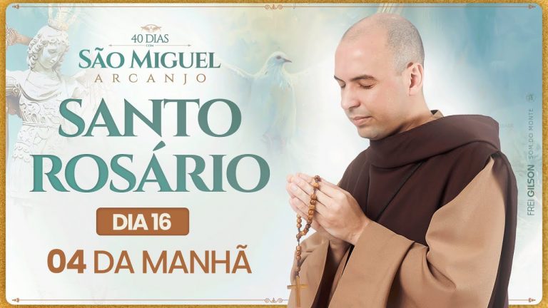 Santo Rosário | 40 Dias com São Miguel Arcanjo 2024 | 04:00 | 16° Dia | Live Ao vivo