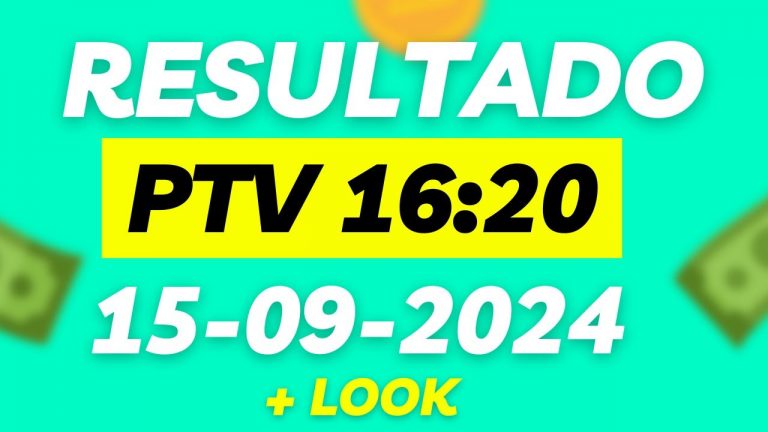 RESULTADO – Jogo do bicho ao vivo – PTV 15_09_2024