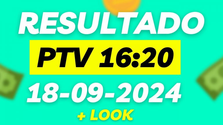 RESULTADO – Jogo do bicho ao vivo – PTV 18_09_2024