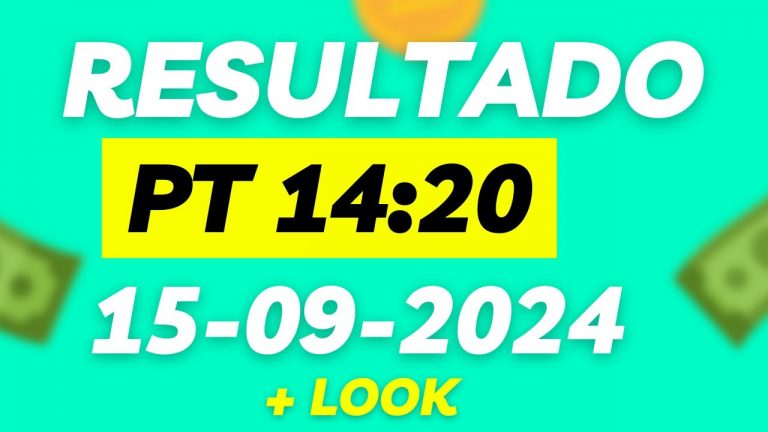 RESULTADO – Jogo do bicho ao vivo – PT 15_09_2024