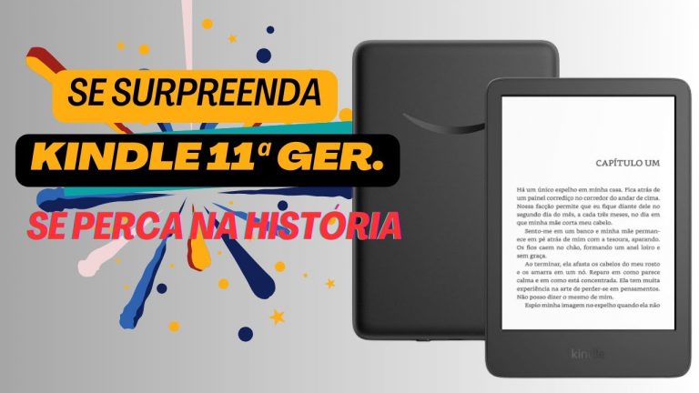 Kindle 11ª Geração modelo 2022 – Mais leve, com resolução de 300 ppi e o dobro de armazenamento