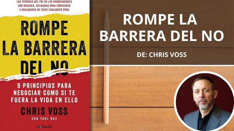 Rompe la barrera del no – Chris Voss | Audiolibro – Kindle – Papel