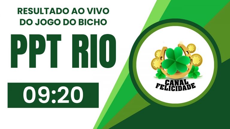 🍀 Resultado da PPT Rio 09:20 – Resultado do Jogo do Bicho De Hoje 31/08/2024