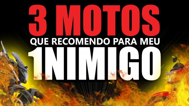 3 motos que recomendo para meu 1NIMIG0