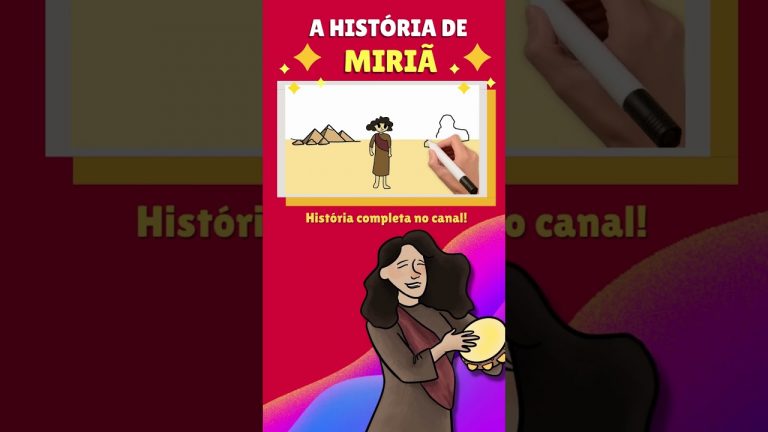 A HISTÓRIA DE MIRIÃ #bíblia #bíbliaparacrianças  #infantil #bíblia #jesus