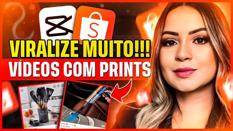 AFILIADO SHOPEE – Como editar vídeos com prints de produtos da Shopee (Muito fácil)