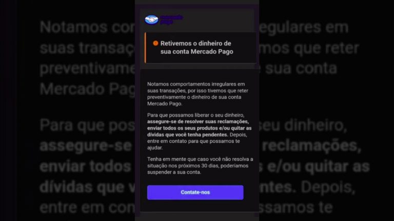 💰 ASTROPAY TA PEDINDO ESTORNO DOS R$100 AO MERCADO PAGO E SUSPENDENDO A CONTA DOS SEUS USUÁRIOS