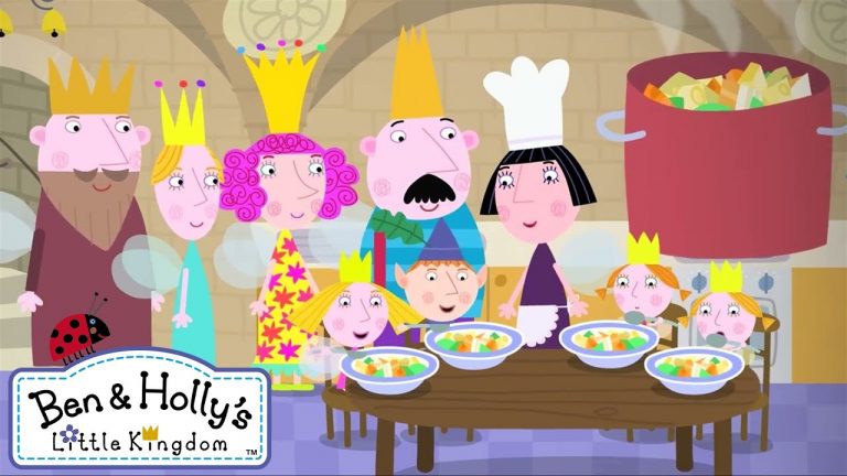 Ben and Holly | Season 1 | The Dinner Party | DOUBLE EPISODE | Kids Videos