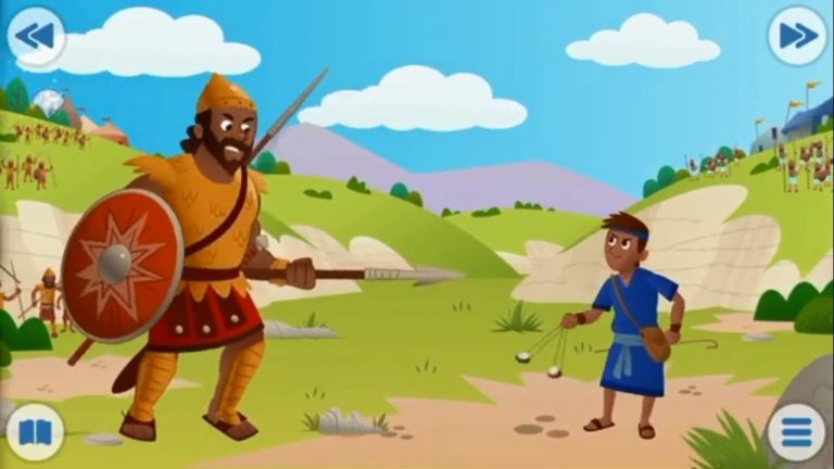 Biblia para Niños – David y Goliat – 1 Samuel 16-17