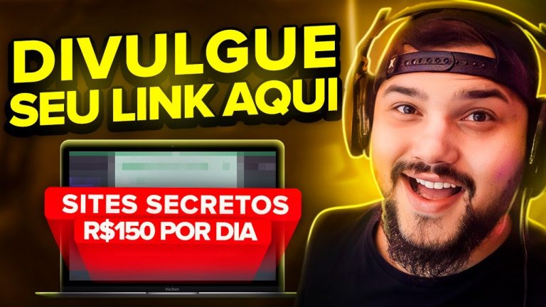 COMO DIVULGAR LINK DE AFILIADO – TOP 2 SITES GRÁTIS (Ganhar dinheiro)