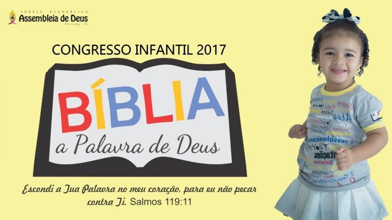 CONGRESSO INFANTIL 2017 – Bíblia a Palavra de Deus (Gênesis 1:26)