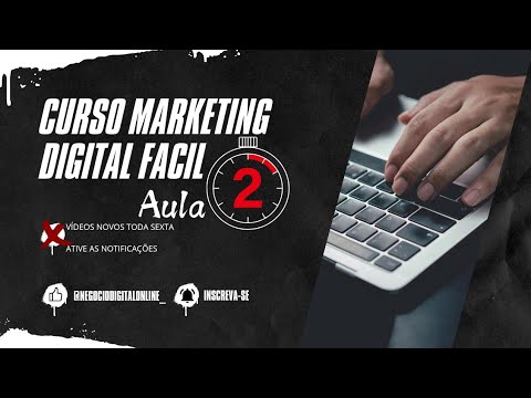 CURSO MARKETING DIGITAL FÁCIL PARA INICIANTES AULA 2 – Criando Página no (Facebook)