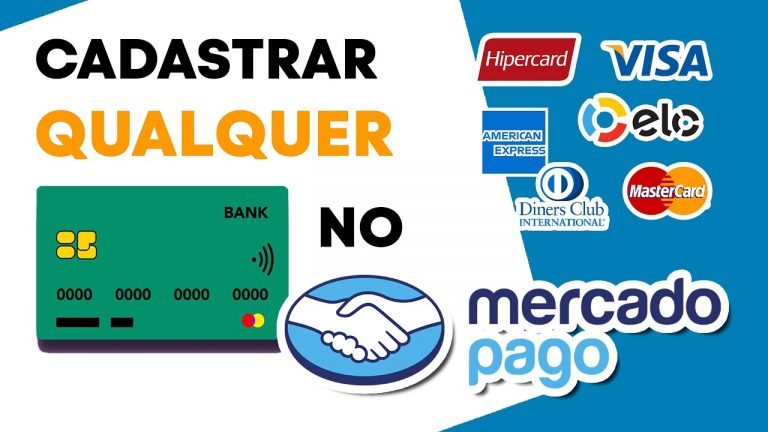 Como Cadastrar QUALQUER CARTÃO DE CRÉDITO no Mercado Pago