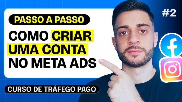 Como Criar uma Conta no Meta Ads (facebook ads) | Curso de Tráfego Pago – Aula 2