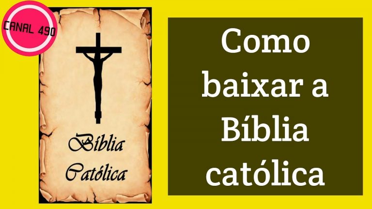 Como baixar a bíblia católica em seu celular!