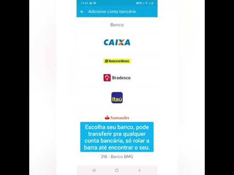 Como cadastrar sua conta bancária no app mercado pago (maquininha point)