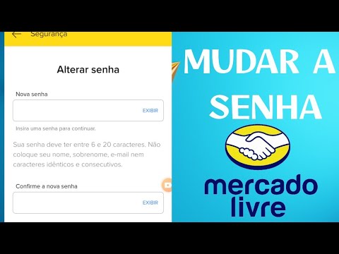 Como mudar a senha do Mercado Livre (passo a passo)