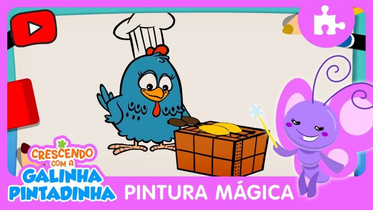 Crescendo com a Galinha Pintadinha | Pintura Mágica – Mamama Papapa