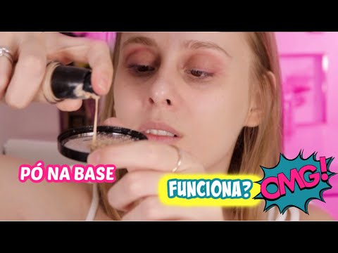 DICAS E TRUQUES DE MAQUIAGEM PÓ ANTES da BASE? Funciona mesmo? | Amanda Pastore