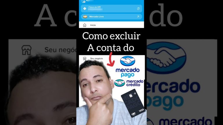 EXCLUIR CONTA DO MERCADO PAGO NA HORA ASSIM