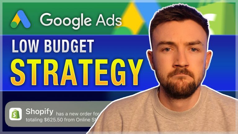 Easy Google Shopping Low Budget Strategy & Setup Guide – Google Ads Beginners Method