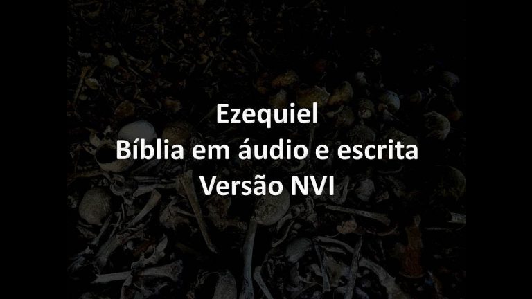 Ezequiel Capítulo 1   Bíblia em áudio e escrita   Versão NVI