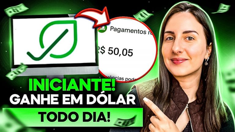 [GANHE DE $1 A $5 POR DIA] SITE INICIANTE GANHAR RENDA EXTRA NA INTERNET EM DÓLAR COM MICROTAREFA