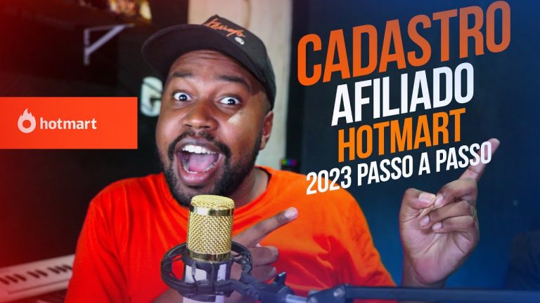 HOTMART 2023 – COMO CADASTRAR E SER AFILIADO – PASSO A PASSO