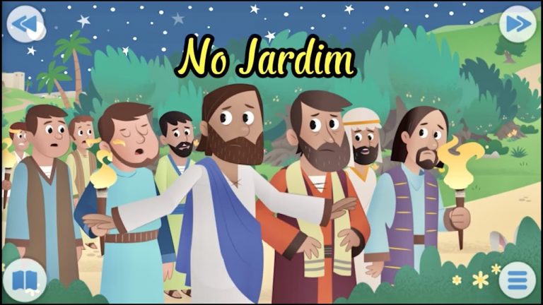 História da Bíblia Infantil – EP 31 – No Jardim – Jesus é Preso