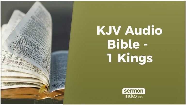 KJV Audio Bible – 1 Kings