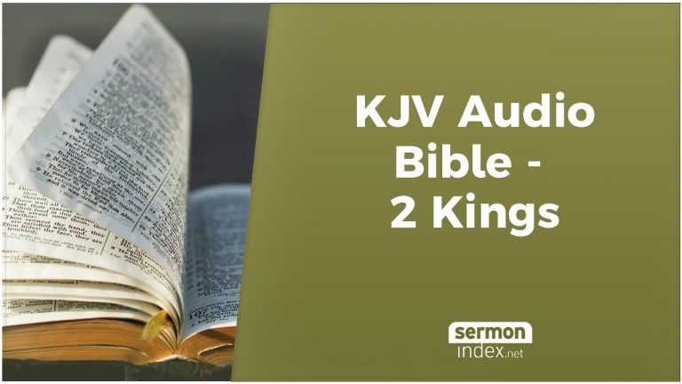 KJV Audio Bible – 2 Kings