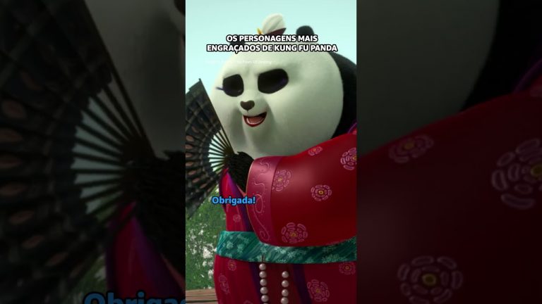 KUNG FU PANDA entregando GRACINHA