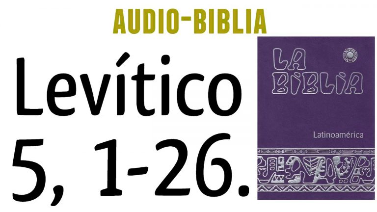 LEVÍTICO 5, 1-26. [BIBLIA CATÓLICA]