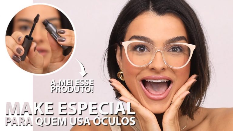 MAKE PARA QUEM USA *ÓCULOS* | DICAS E TRUQUES DE MAQUIAGEM