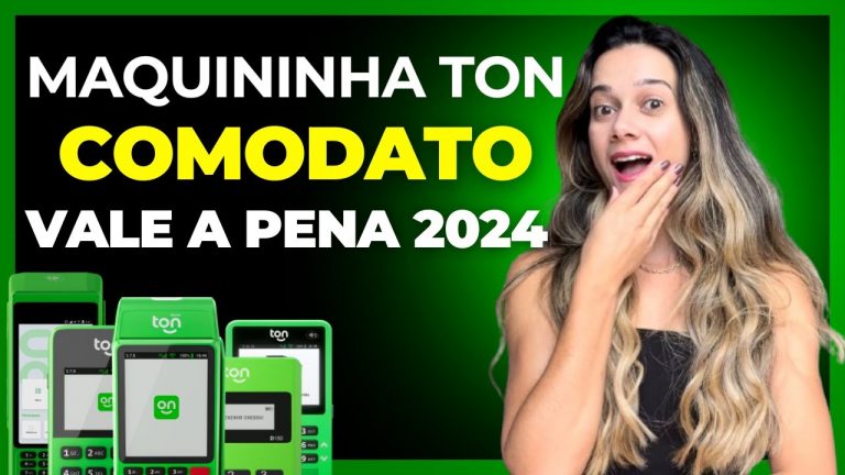 MAQUININHA TON via COMODATO VALE A PENA 2024? Como Funciona Comodato?