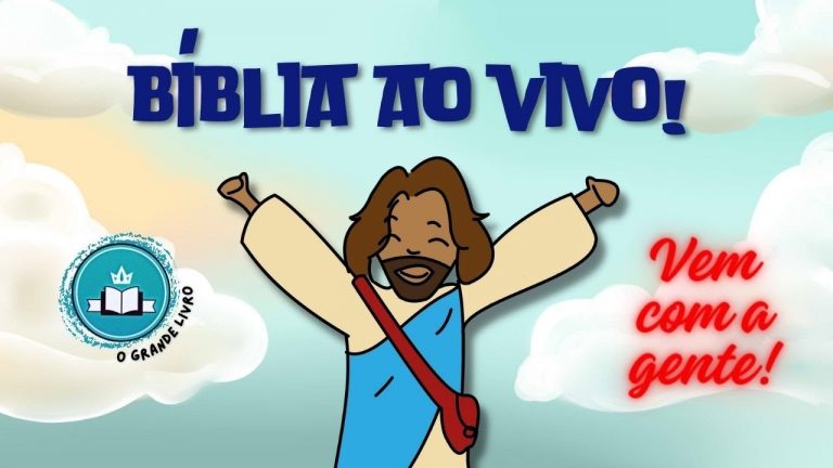 MARATONA DE DESENHOS! HISTÓRIAS DA BÍBLIA PARA CRIANÇAS AO VIVO! [O Grande Livro TV]