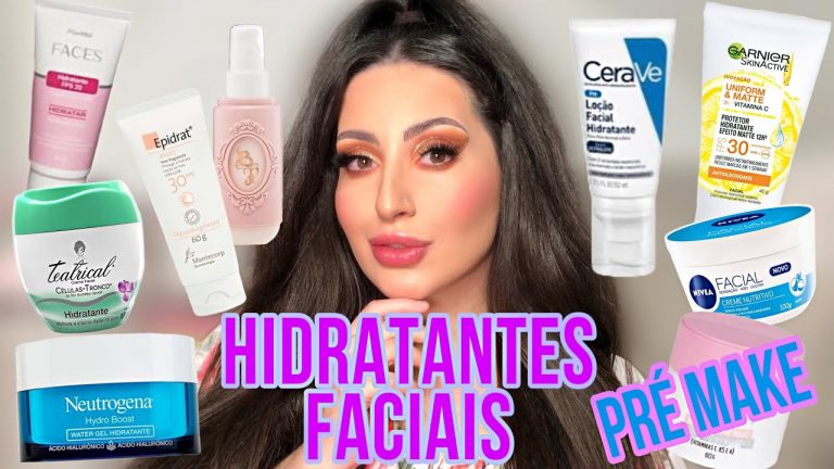 MELHORES HIDRATANTES BARATINHOS para PRÉ MAQUIAGEM 😮😊 | Melissa Samways BR