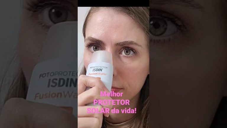 Melhor protetor solar para pele oleosa! confira o vídeo completo! #peleoleosa #protetorsolar #isdin