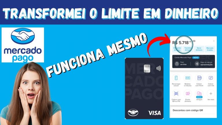 🔴Mercado Pago! Como Transformar LIMITE  do CARTÃO de CRÉDITO em DINHEIRO de forma rápida, vejam…