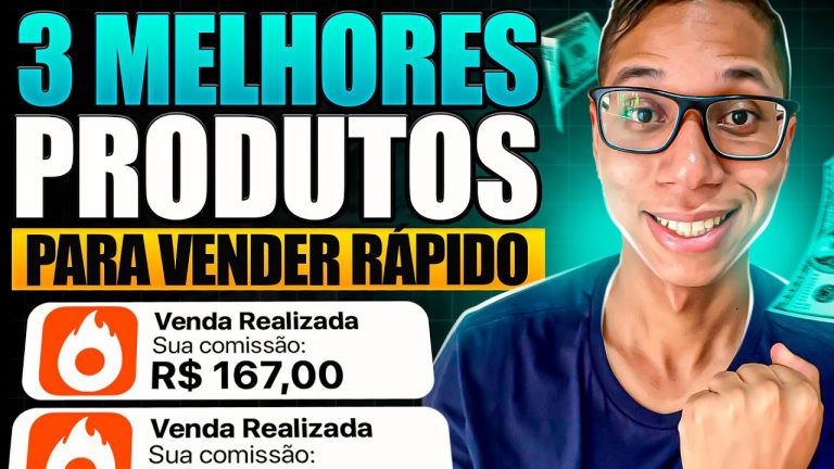 OS MELHORES TIPOS DE PRODUTOS PARA VENDER COMO AFILIADO INICIANTES DE FORMA RÁPIDO – PRIMEIRA VENDA