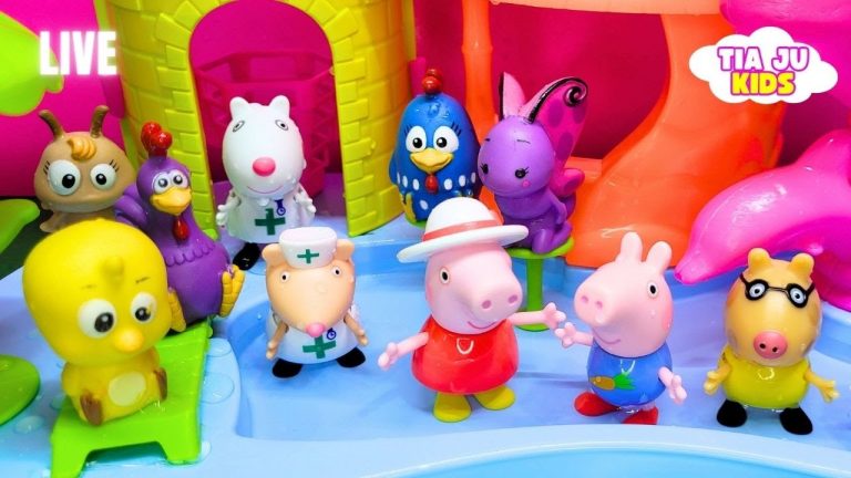 🔴PEPPA PIG, PATRULHA CANINA, SE DIVERTEM NO PARQUE AQUÁTICO, GALINHA PINTADINHA, LIVE