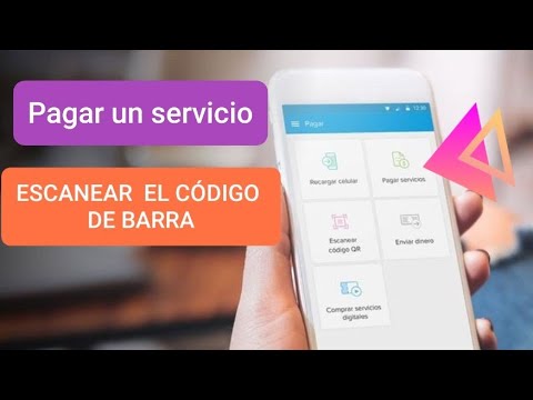 Pagar un servicio escaneando el código de barras en MERCADO PAGO