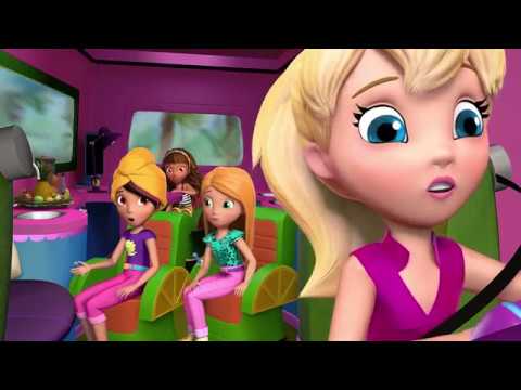 Polly Pocket em Português Brasil 💜Uma grande aventura de tirolesa – Dublado 🌈Desenho infantil