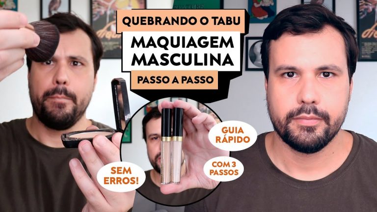 QUEBRANDO O TABU DA MAQUIAGEM MASCULINA com Produtos Avon Passo a Passo para Iniciantes