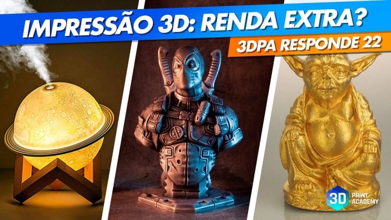 Quanto dá para fazer de RENDA EXTRA com Impressão 3D? (E + DÚVIDAS) – 3DPA Responde 22