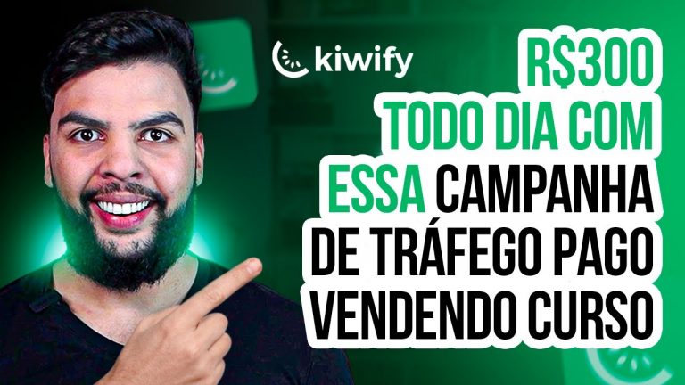 R$300 TODO DIA com essa campanha de TRÁFEGO PAGO vendendo Curso