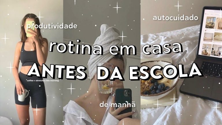 ROTINA ANTES DA ESCOLA | O QUE FAZER ANTES DA AULA DURANTE A MANHÃ | *autocuidado, estudos, etc*